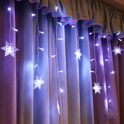 Christmas Snowflake String Light 4m 96 Lights