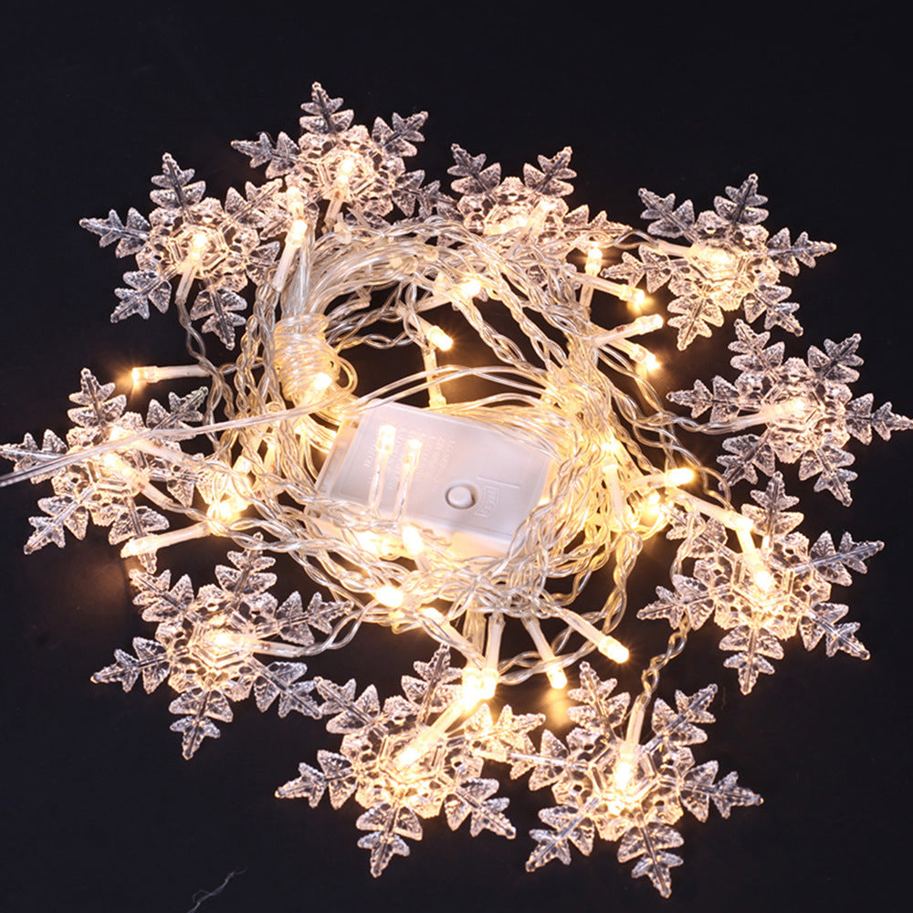 Christmas Snowflake String Light 4m 96 Lights