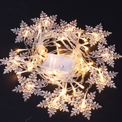 Christmas Snowflake String Light 4m 96 Lights
