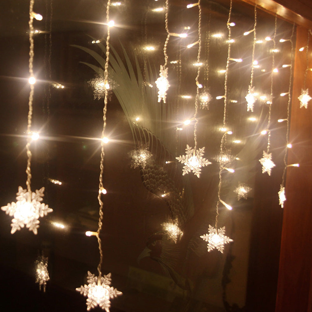 Christmas Snowflake String Light 4m 96 Lights